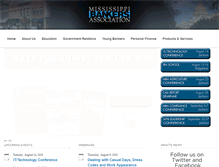 Tablet Screenshot of msbankers.com